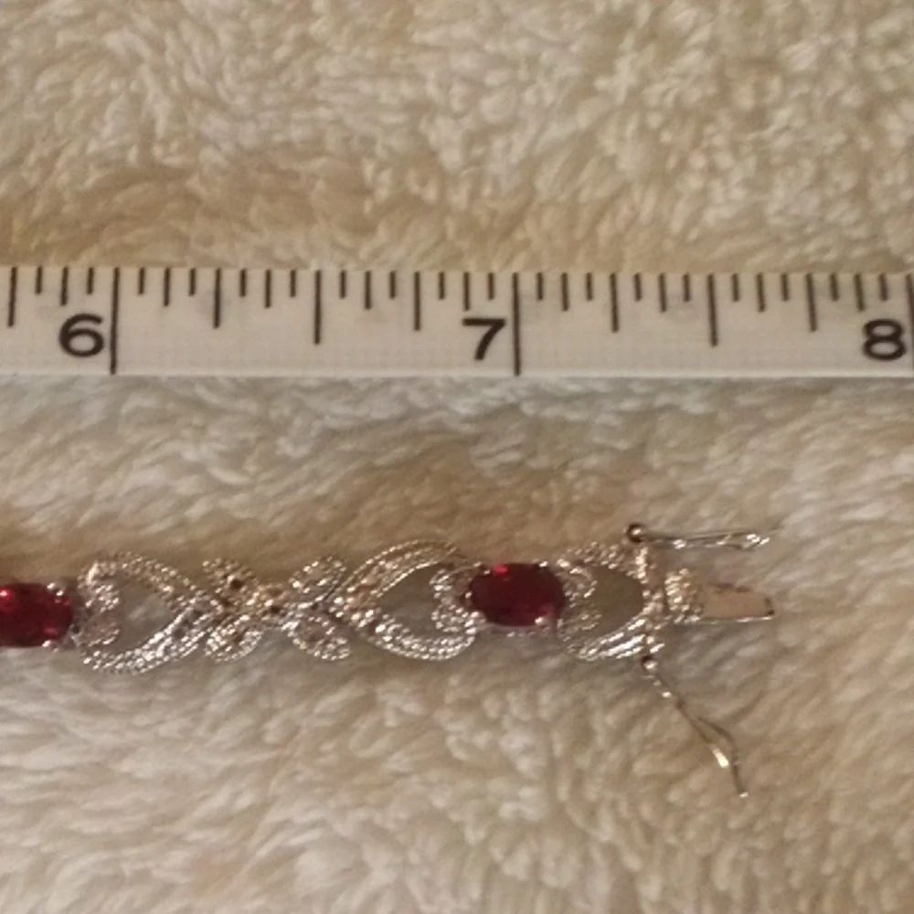 BRACELET XS & OS ABSOLUTELY GORGEOUS 7 INCH BRACELET! NEW IN BOX! - Picture 3 of 9